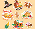 Happy Thanksgiving Sticker Packs