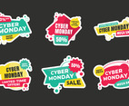 Cyber Monday Sticker Set Sale
