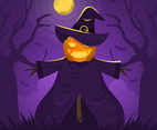 Halloween Spooky Jack O Lantern