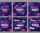 Modern Cyber Monday Sale Social Media Post
