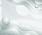 Gradient Abstract White Background