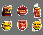 Black Friday Sticker Set Collection