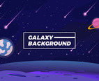 Cartoon Space Background