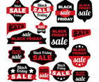 Black Friday Sale Badges