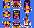 2022 New Year Badges