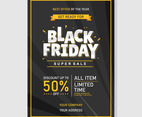 Black Friday Sale and Discount Poster