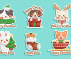 Santa Paws Sticker Collections