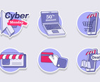 Cyber Monday Sale Sticker Pack