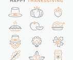 Thanksgiving Day Outline Icon