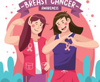 Breast Cancer Activist Concept