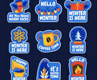 Winter Festivity Sticker Set