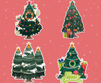 Christmas Tree Sticker Concept