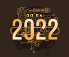 New Year Count Down Steampunk