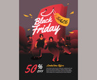 Black Friday Sale Poster Template