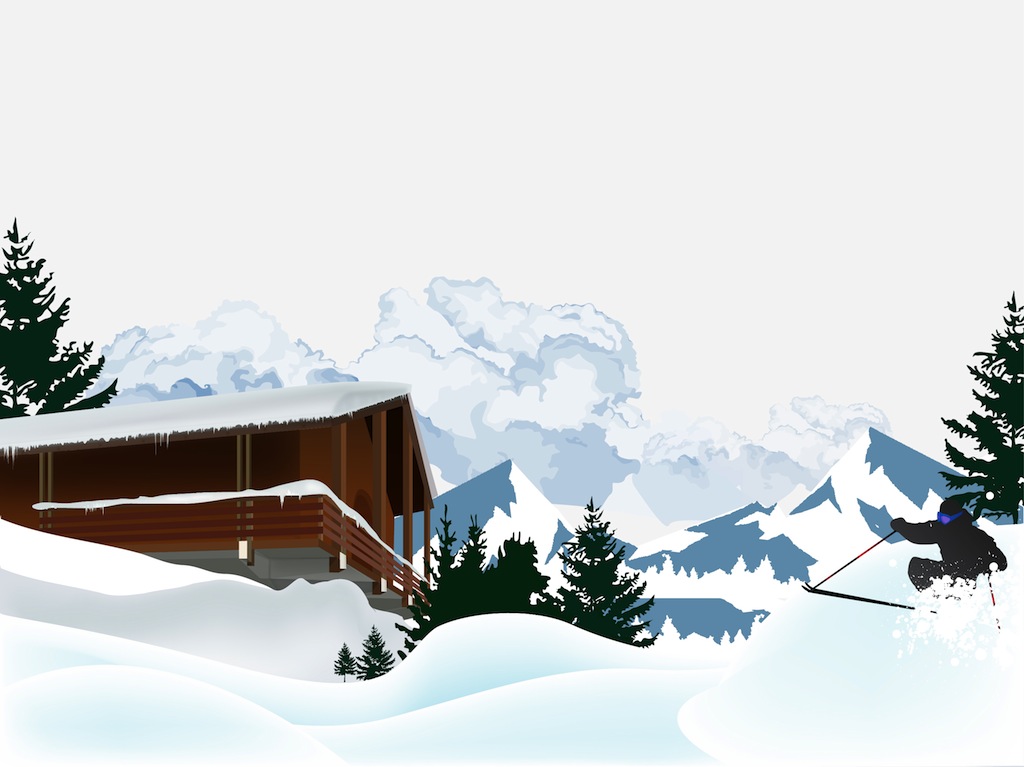 Download Skiing Vector Vector Art & Graphics | freevector.com