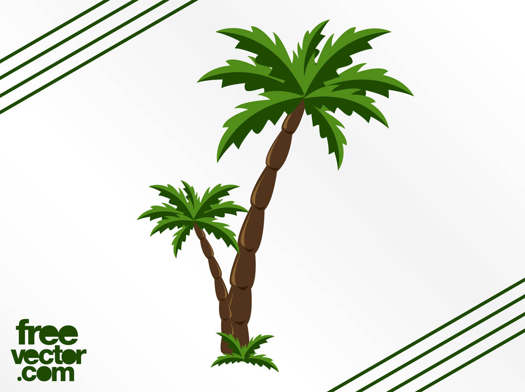 Download Palm Trees Graphics Vector Art & Graphics | freevector.com