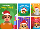 Santa Paws Card Collection