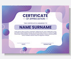 Gradient Modern Certificate Template