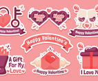 Valentine's Day Sticker Collection