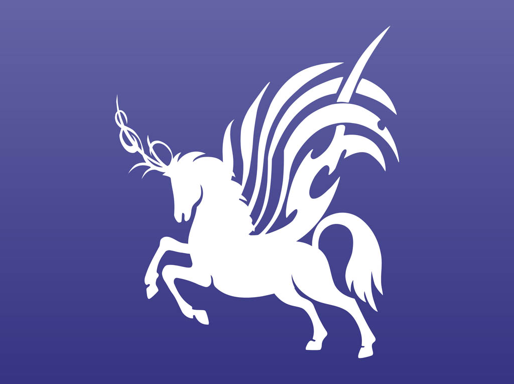Download Unicorn Silhouette Vector Art & Graphics | freevector.com