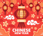 Light of Lantern Chinese New Year