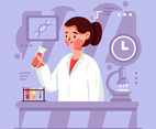 Female Scientist in Laboratory