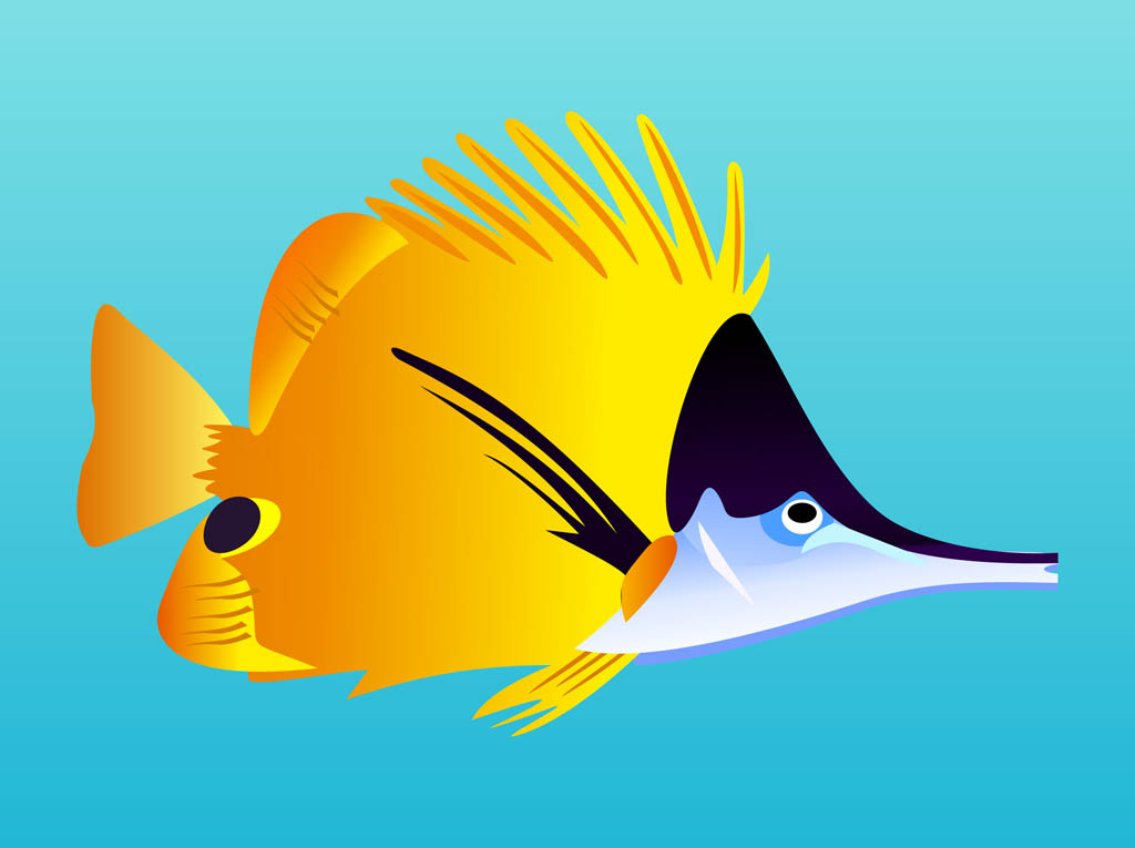 Download Exotic Fish Vector Vector Art & Graphics | freevector.com