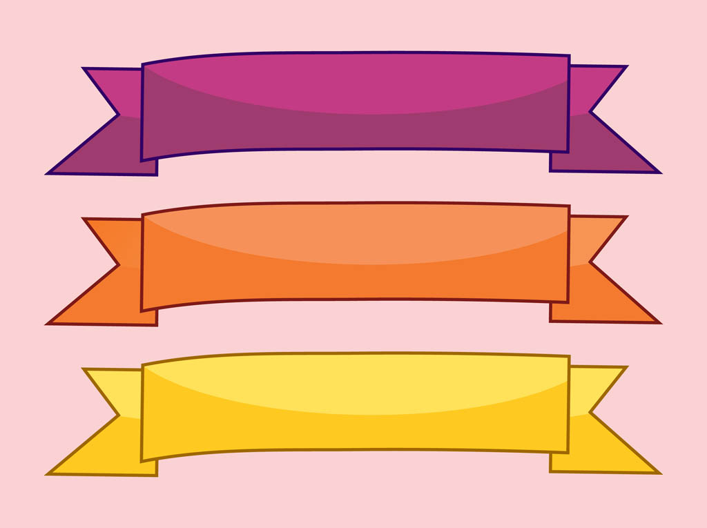 FreeVector Ribbons Banners