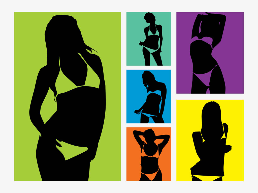 Download Vector Bikini Girls Vector Art & Graphics | freevector.com