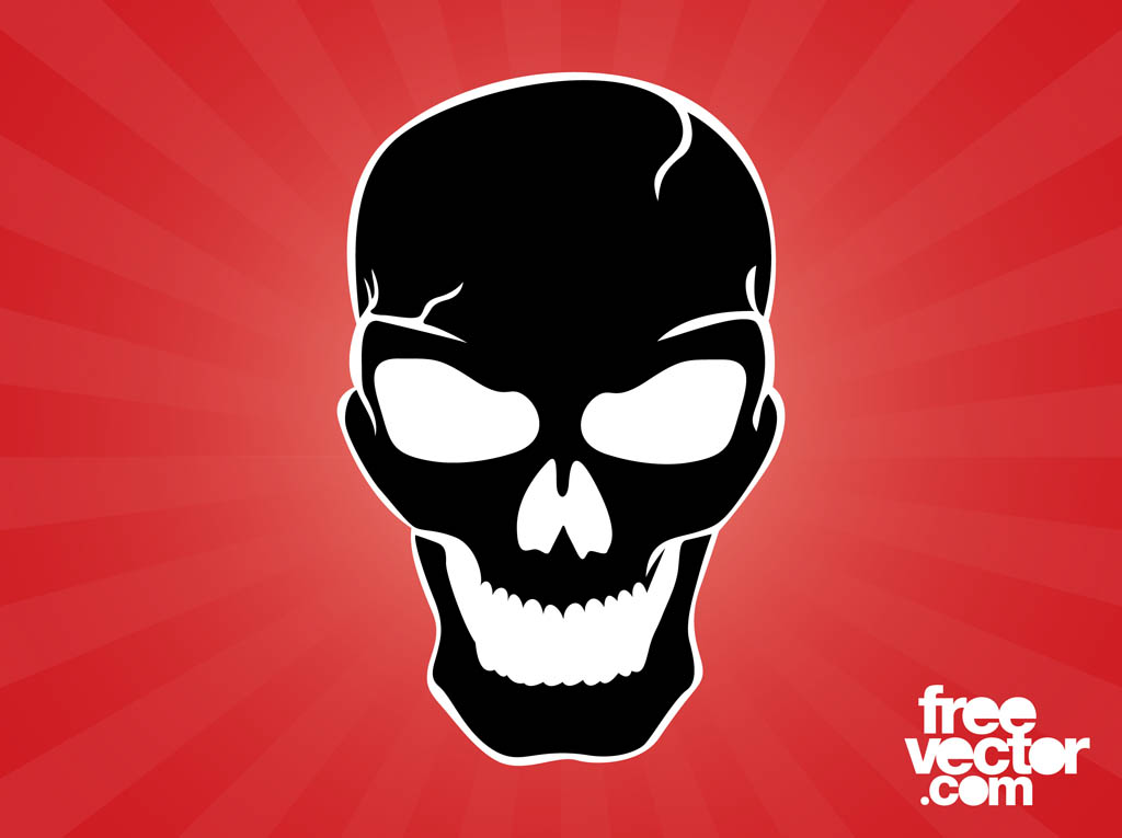 Download Evil Skull Graphics Vector Art & Graphics | freevector.com
