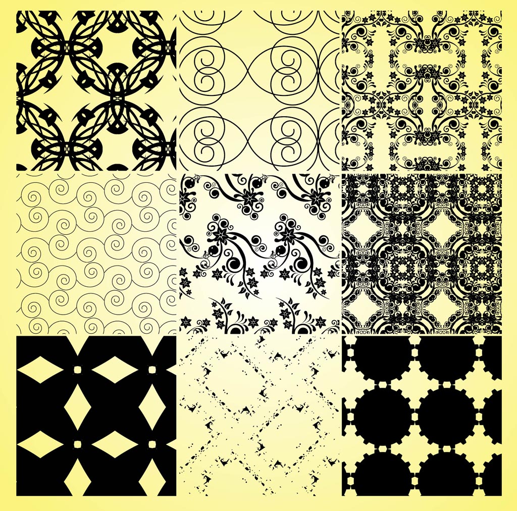 Decorative Patterns Vector Art & Graphics | freevector.com