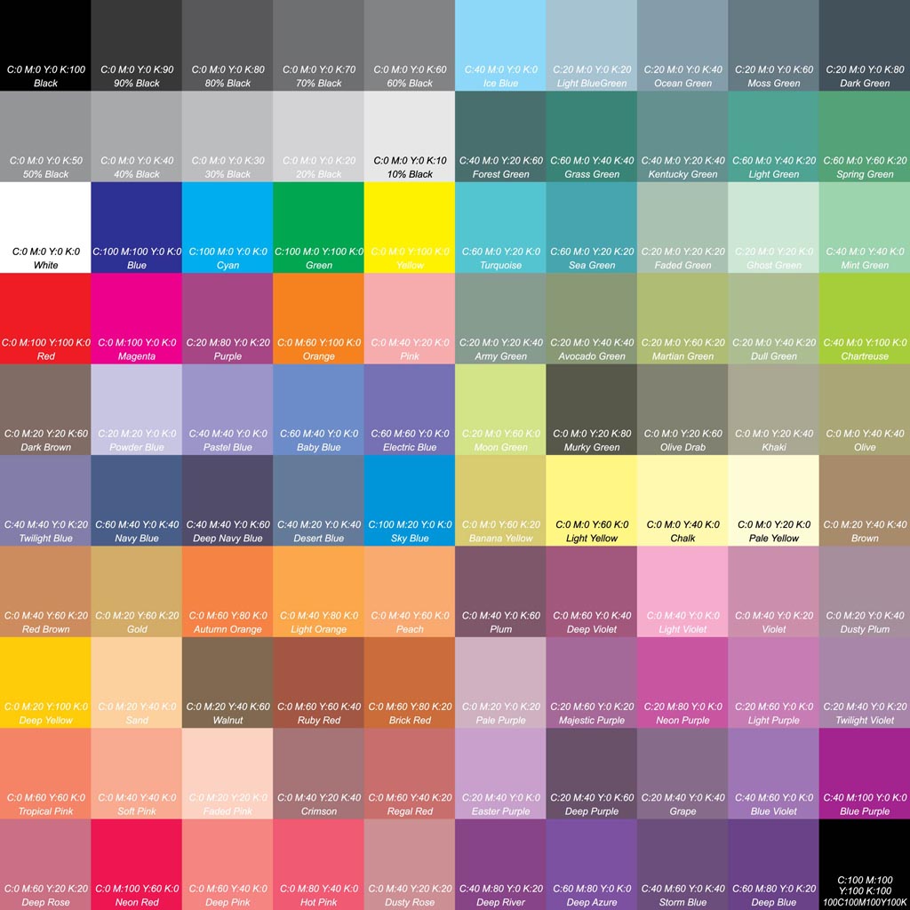 Colors Collection Vector Art & Graphics