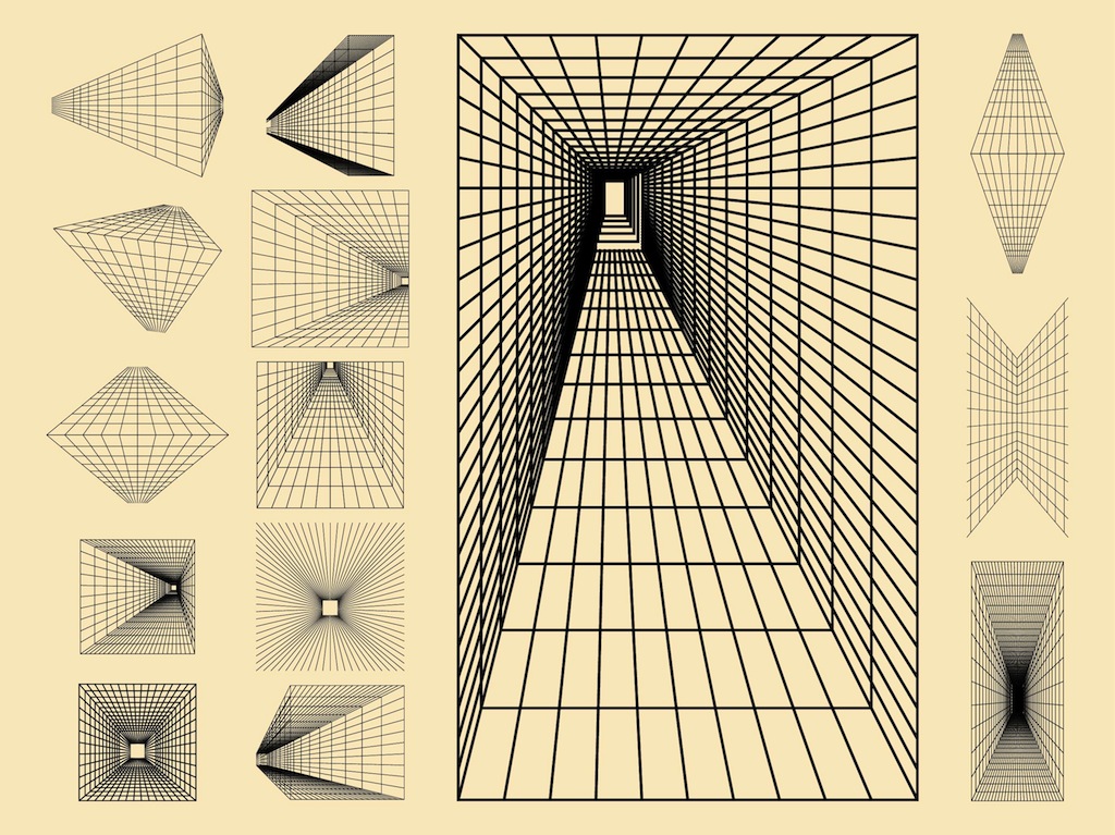 Perspective Compositions Vector Art & Graphics | freevector.com