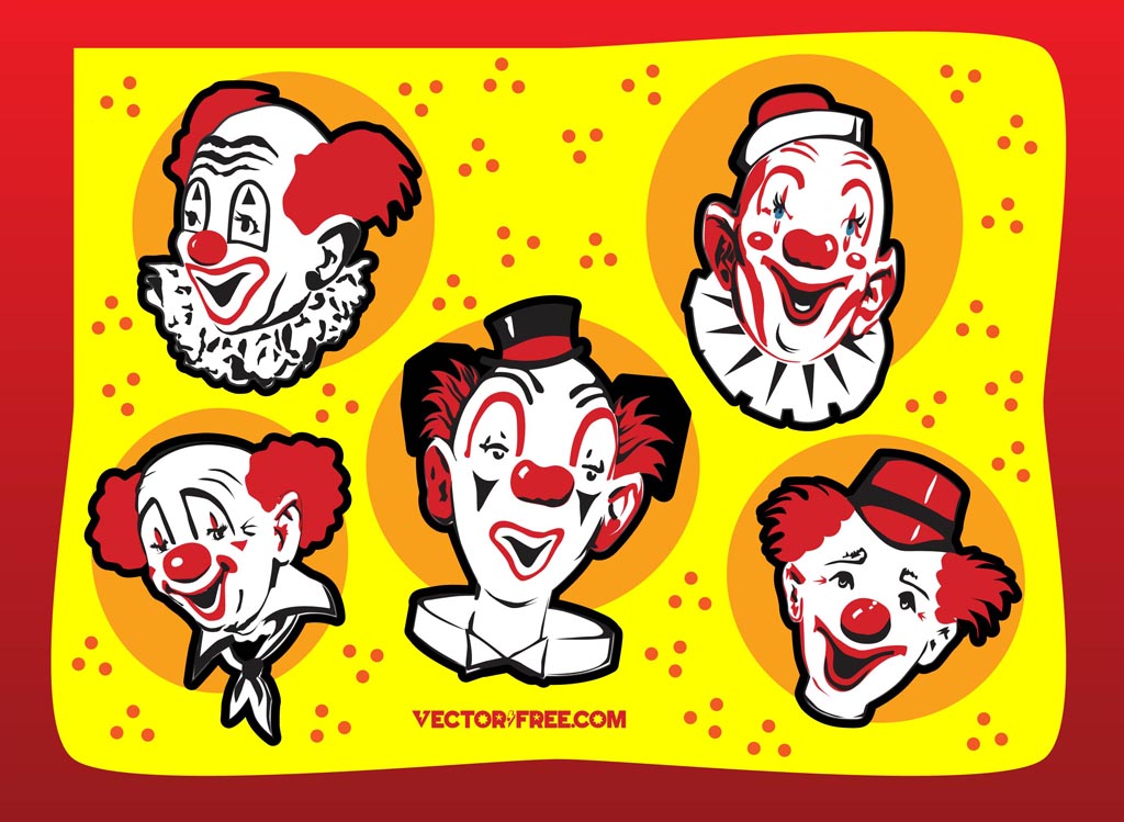 clown Vetor gratuito