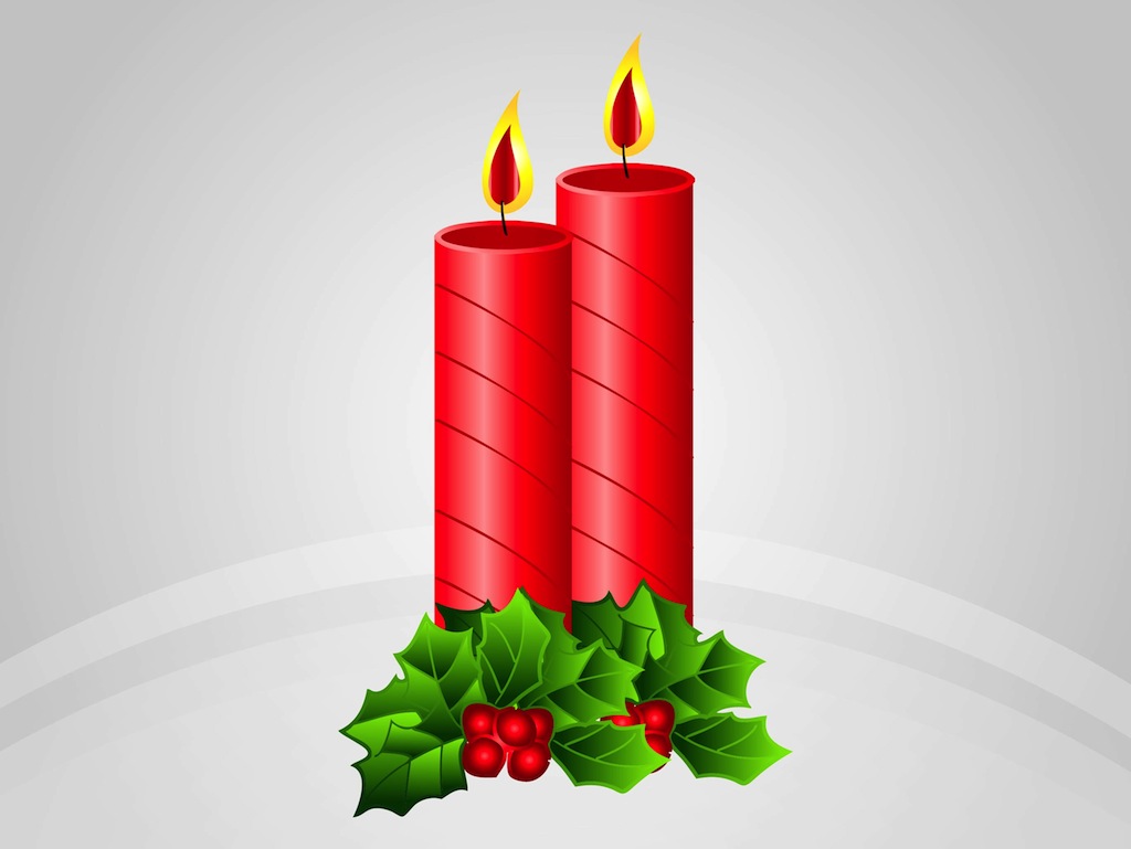 Download Christmas Candles Vector Vector Art & Graphics ...