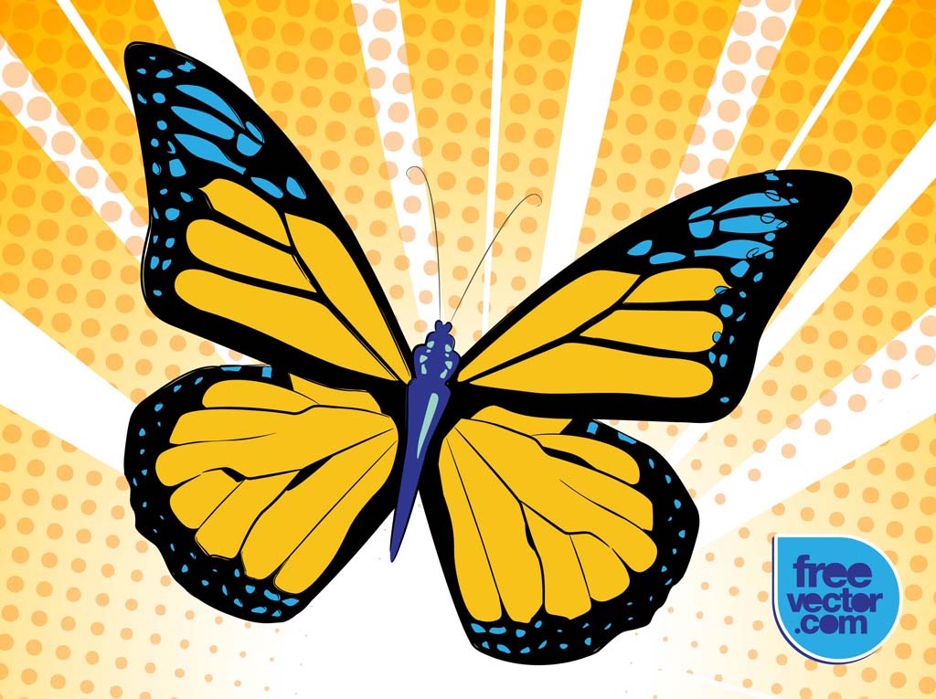 Download Free Butterfly Vector Vector Art & Graphics | freevector.com