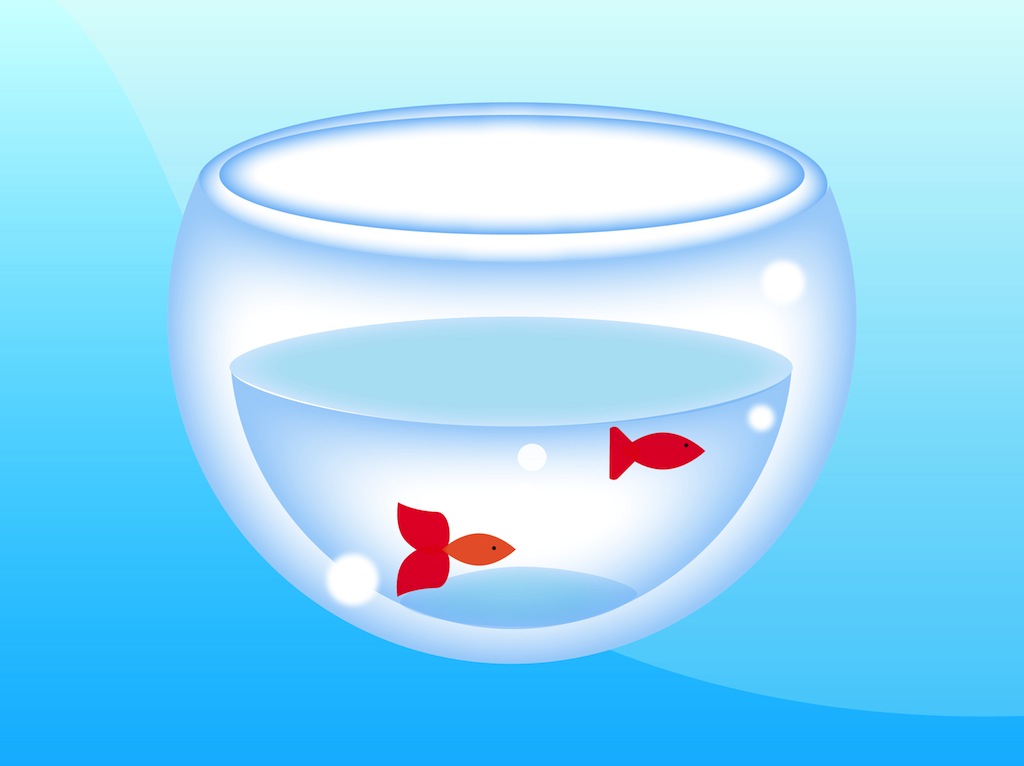 Download Fish Bowl Vector Vector Art & Graphics | freevector.com