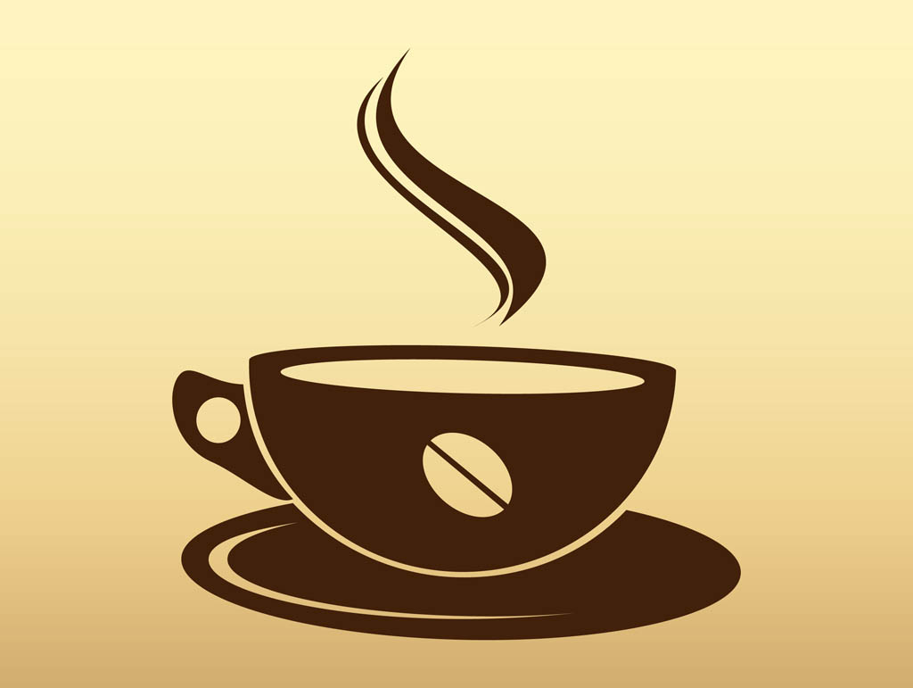 Download Coffee Cup Silhouette Vector Art & Graphics | freevector.com