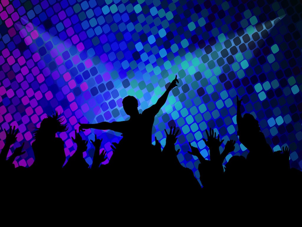 Disco Party Footage Vector Art & Graphics