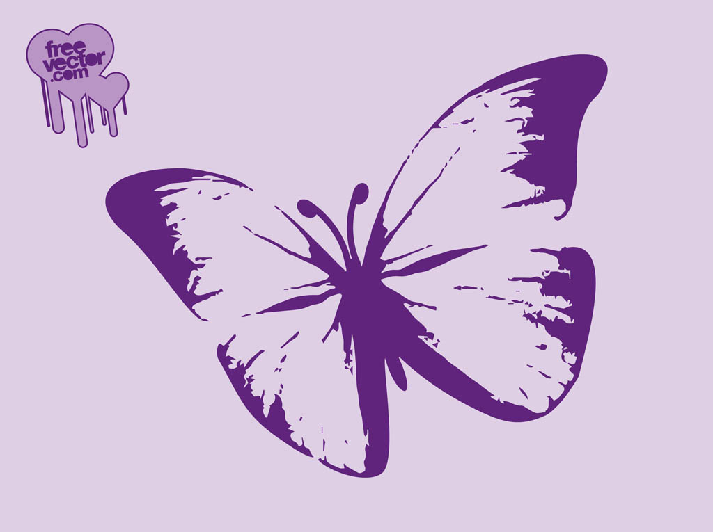 Download Purple Butterfly Vector Art & Graphics | freevector.com