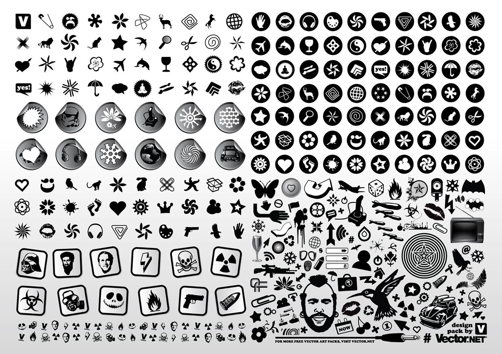 Monochrome Logo Vector Art, Icons, and Graphics for Free Download