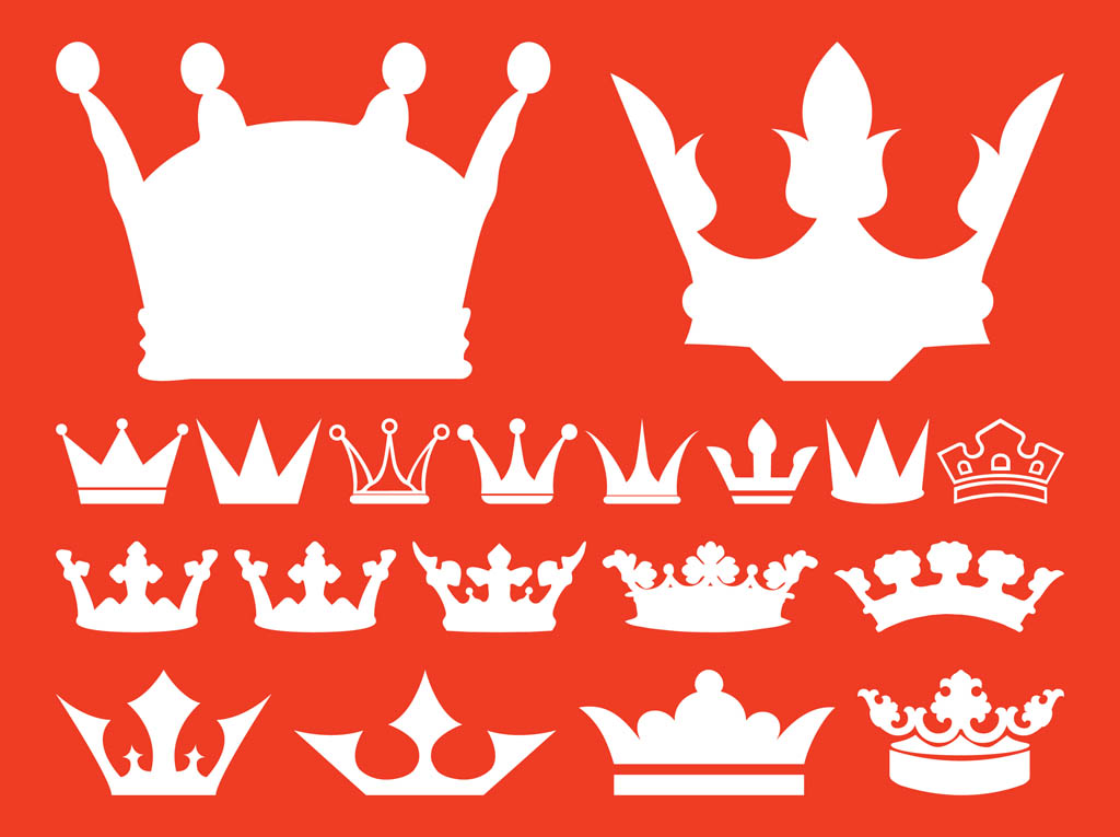 Download Royal Crowns Collection Vector Art & Graphics | freevector.com