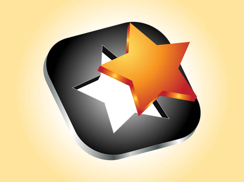 Download 3 D Star Icon Vector Art & Graphics | freevector.com