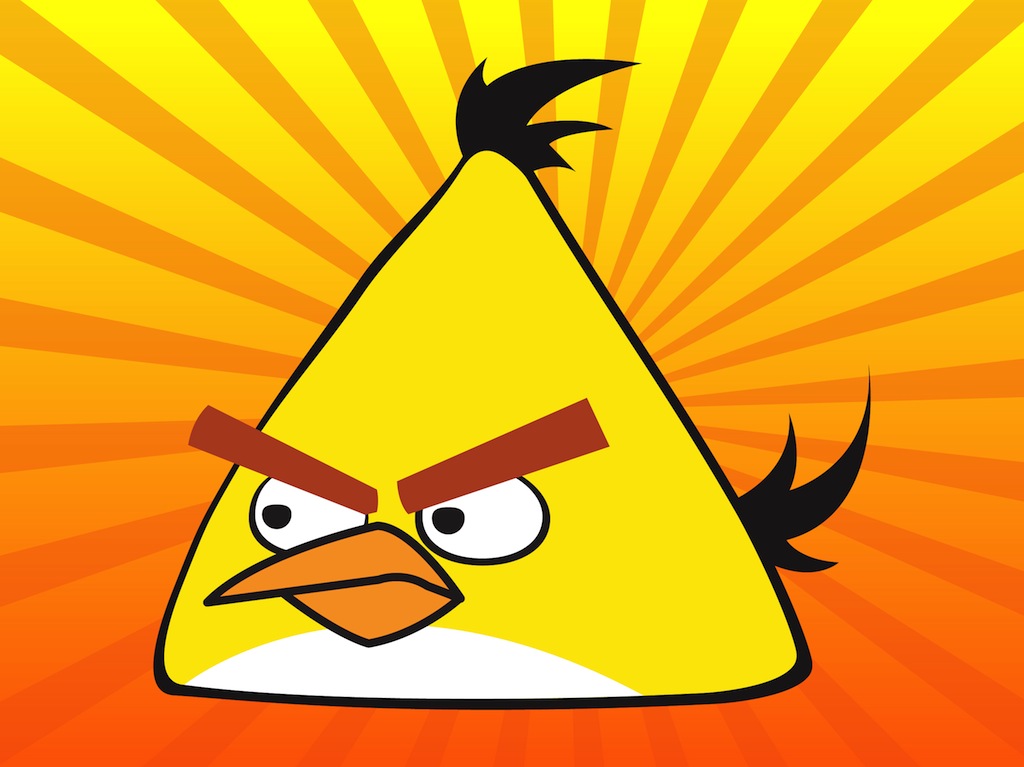 Yellow Angry Bird Vector Art & Graphics | freevector.com