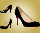 High Heel Boots Graphics Vector Art & Graphics | freevector.com