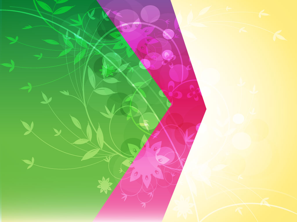 Split Color Floral Background Vector Art & Graphics | freevector.com