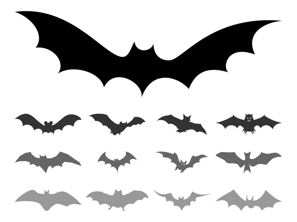 Bat Silhouette Free Printable