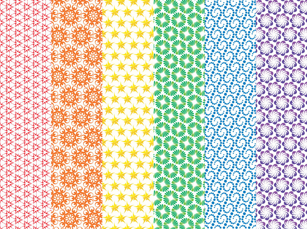 Colorful Vector Patterns Vector Art & Graphics | freevector.com