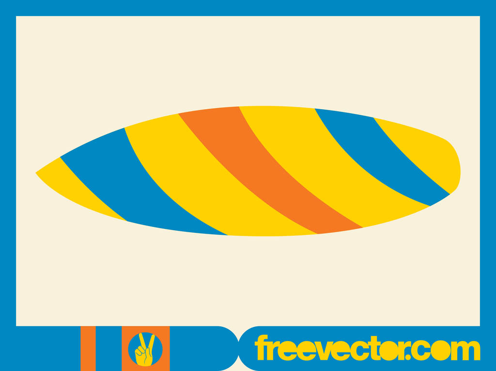 Surfboard Vector Clip Art Vector Art Graphics Freevector Com